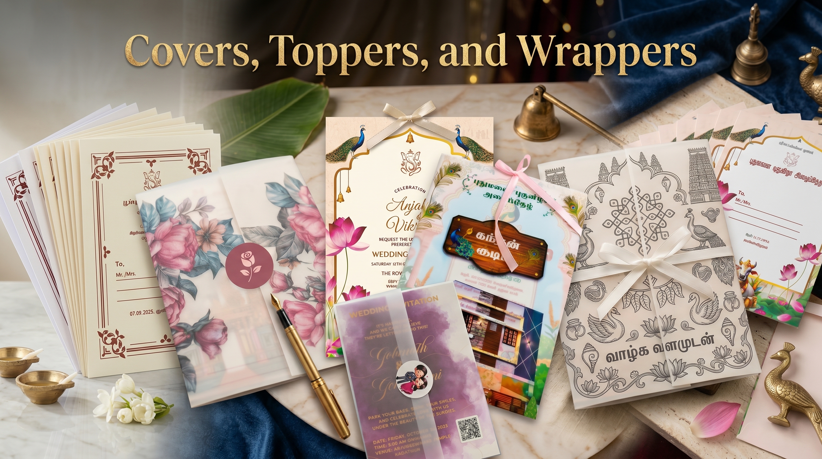 Covers, Toppers, and Wrappers