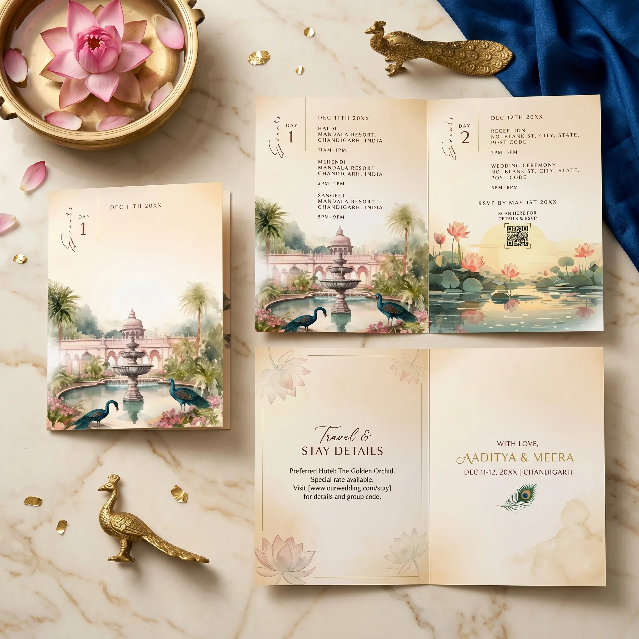 Multi Page Custom Designer Cards