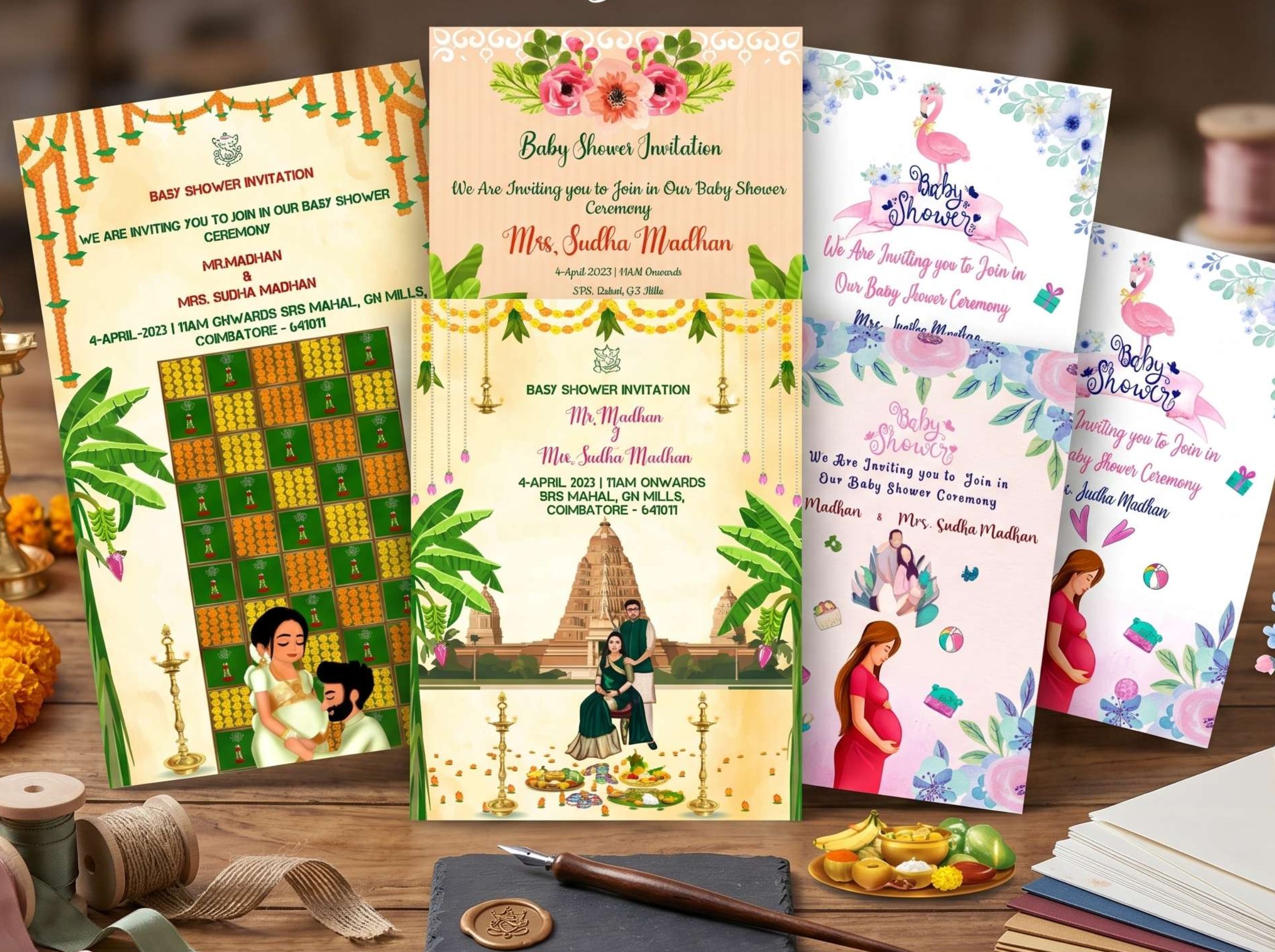 Ear Piercing Invitation